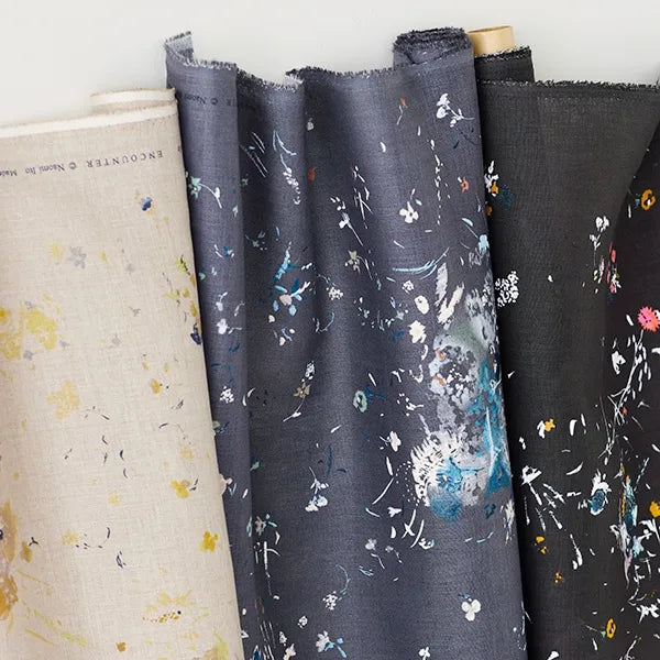 nani IRO - Encounter - D - Linen Fabric