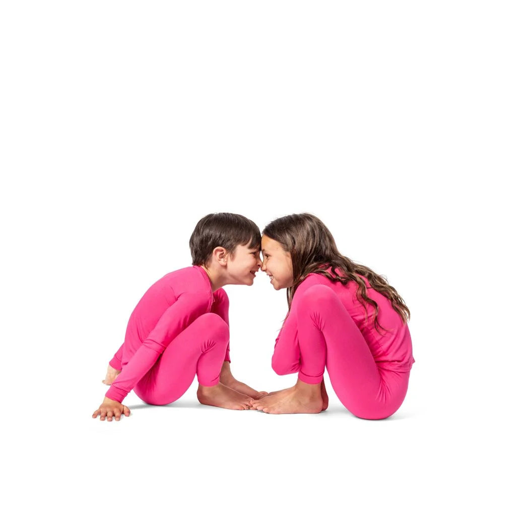 Bamboo Stretch Jersey Knit - Fuchsia Pink - UPF50 - Deadstock - 250gsm