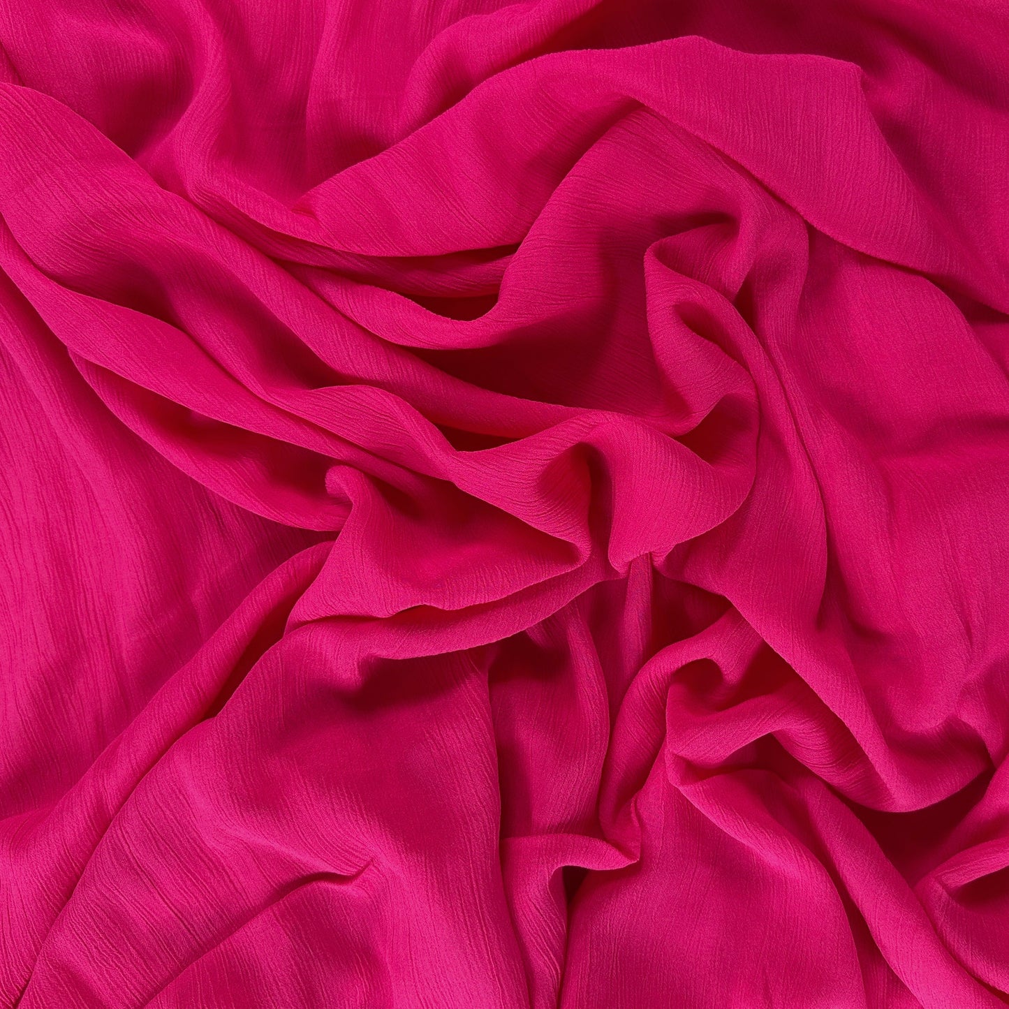 Fuchsia - Crinkle Yoryu Viscose