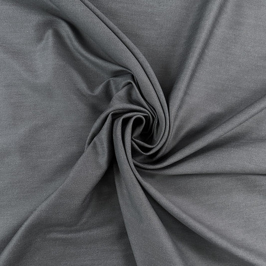 25" Remnant - 9 Oz Stretch Denim - Repreve Recycled Denim - Charcoal