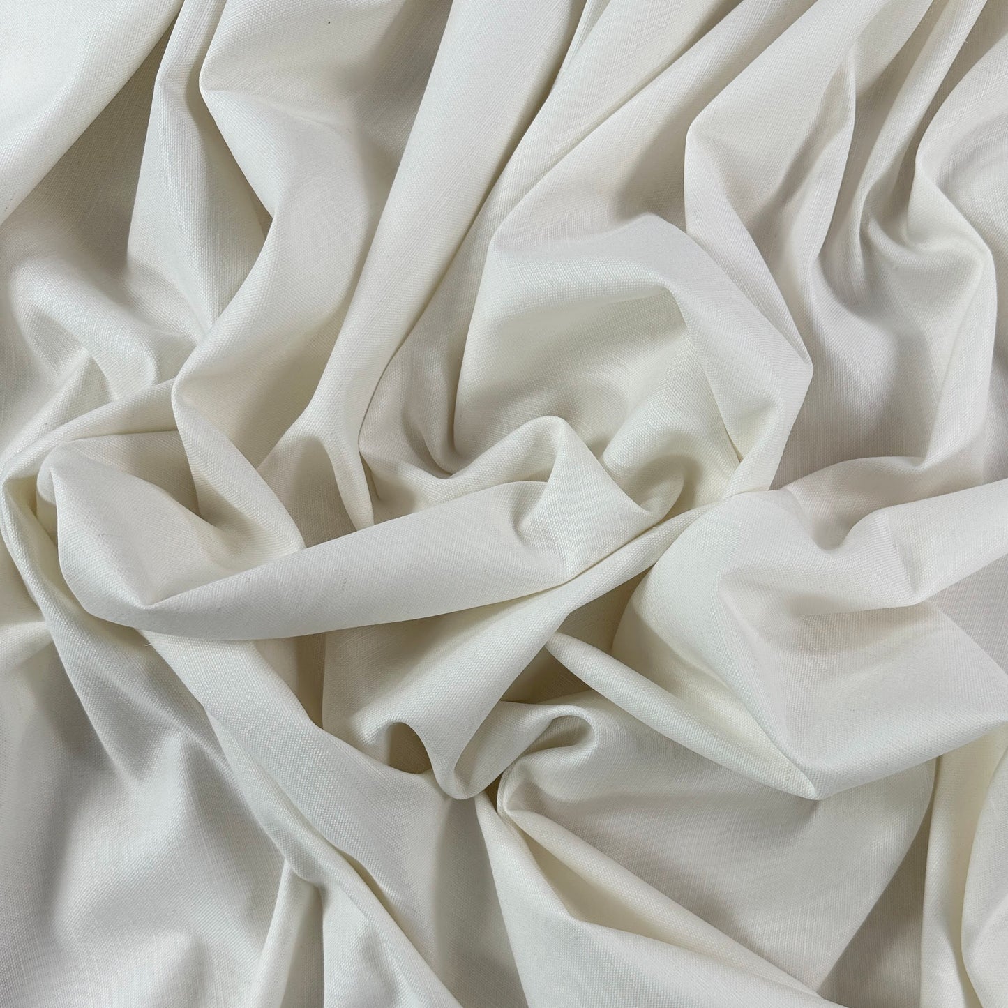 21" Remnant - Ivory - Soft Touch - Cotton Linen Blend