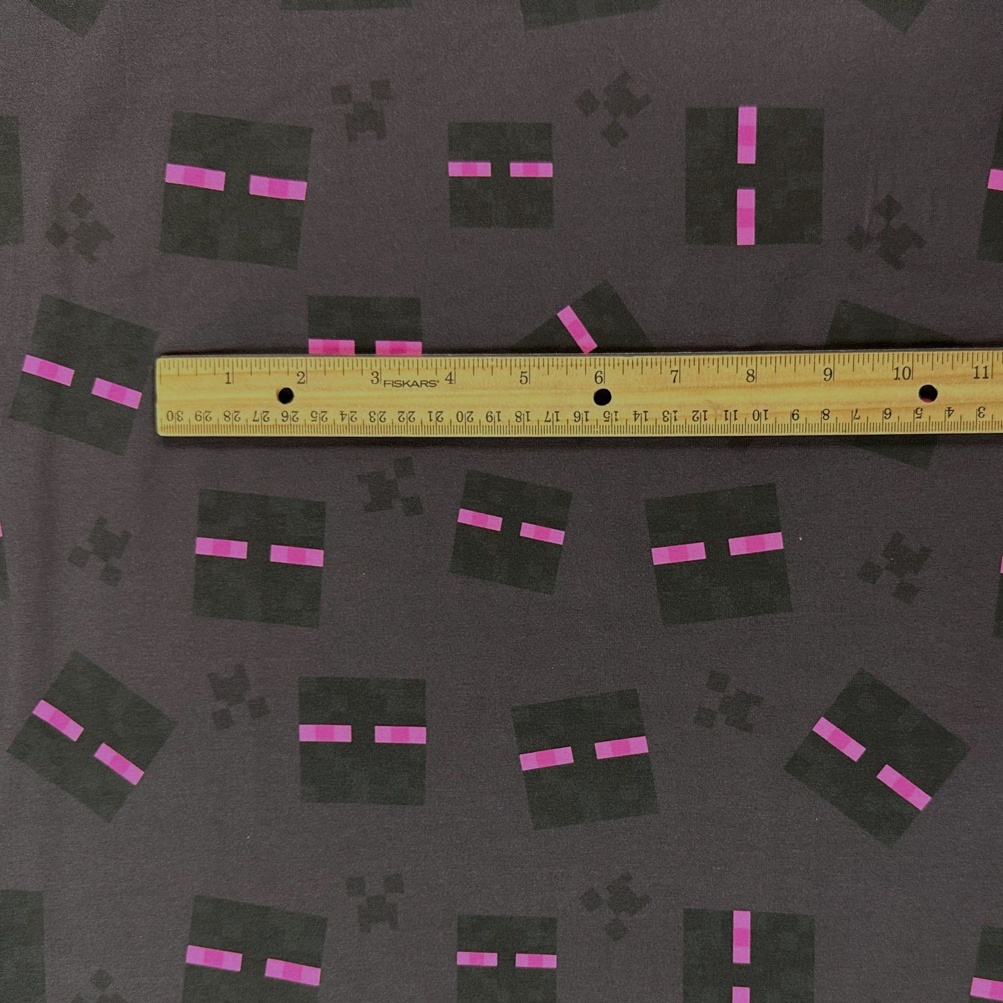 Minecraft - Charcoal - Jersey Knit