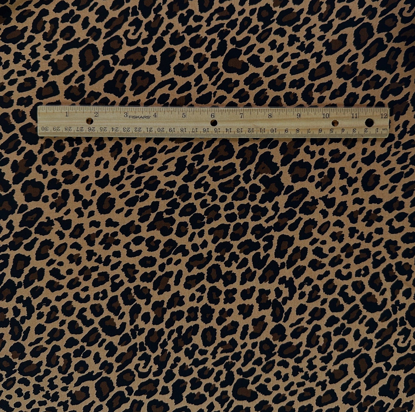Leopard Print - Viscose Rayon Challis