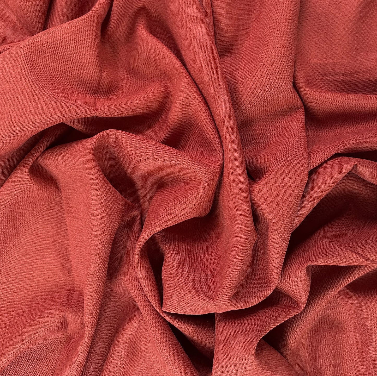 Palma Linen Viscose -
Brick Red