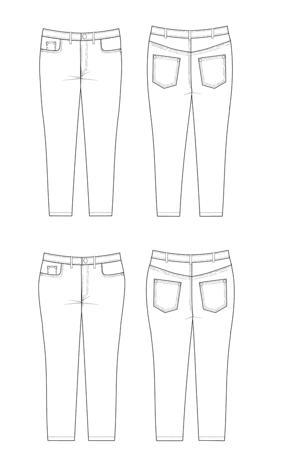 Ames Jeans - sizes 12-28 - By Cashmerette