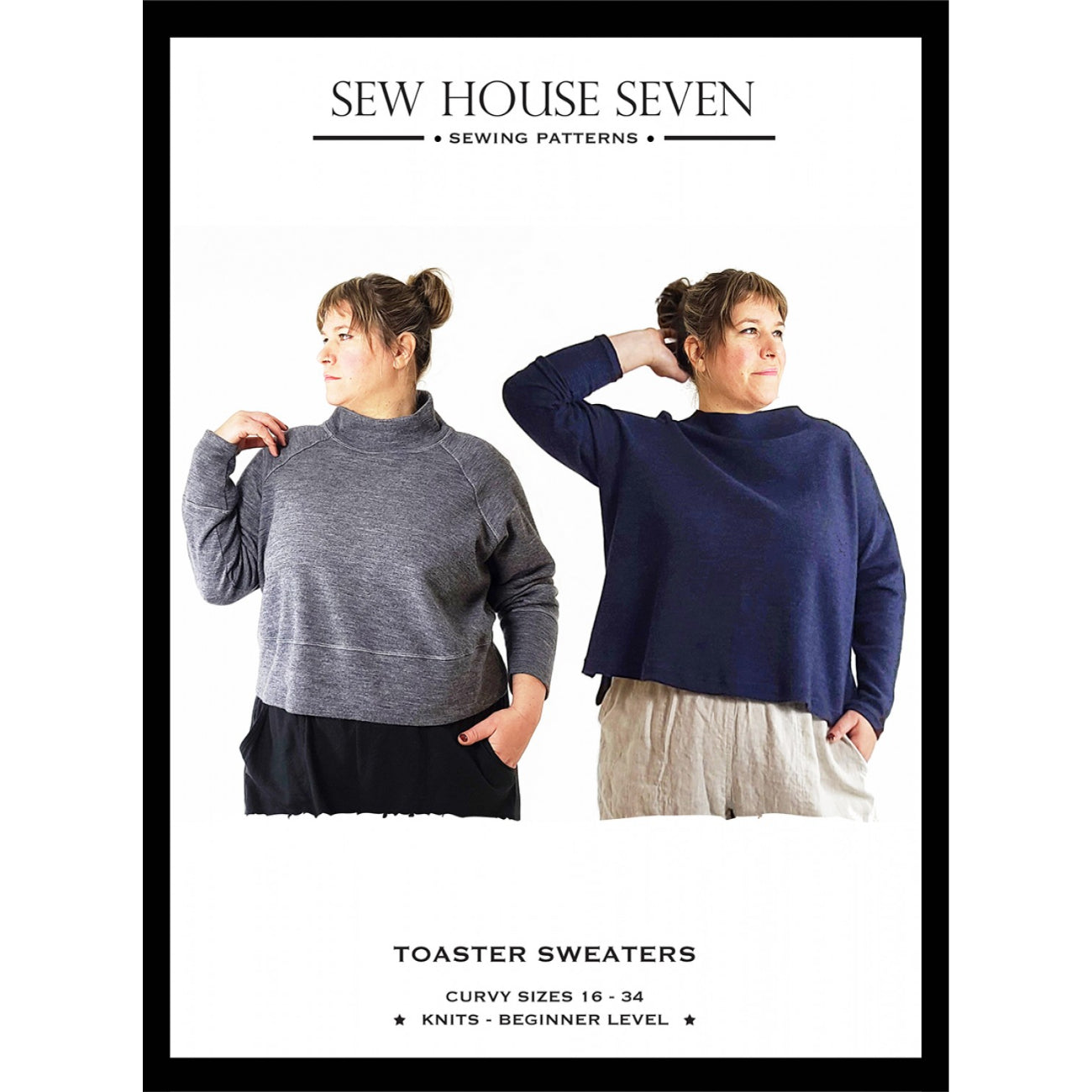 Sew House Seven - 110 - Toaster Sweaters - Curvy Fit Sizes 16-34