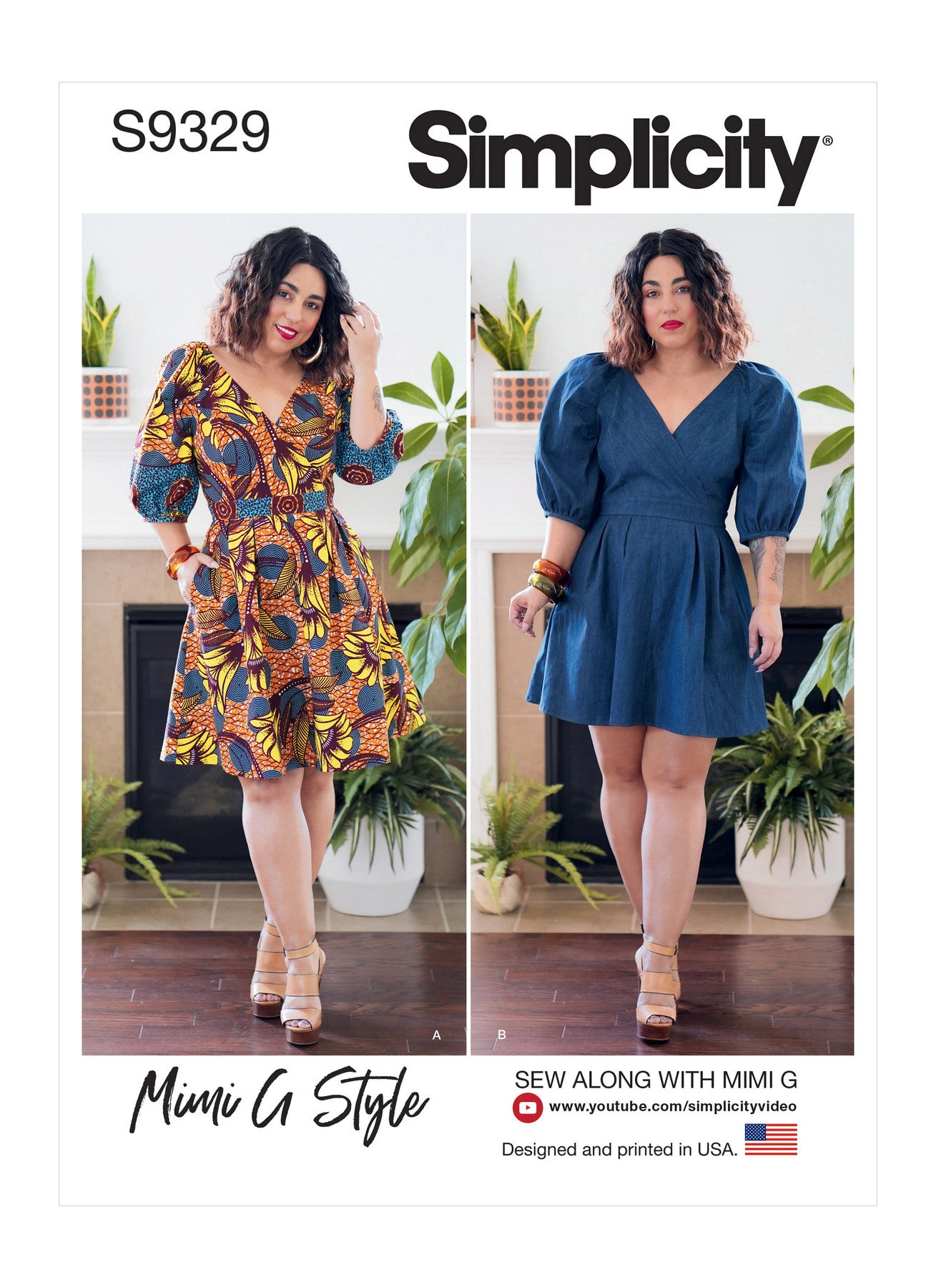 Simplicity - Misses' Sizes 6 -14 - Dress in Two Lengths by Mimi G Style
