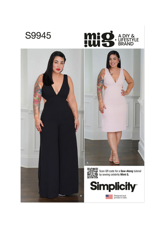 Simplicity - Misses' and Women's Sizes 8 - 16 - Dress & Jumpsuit by Mimi G Style