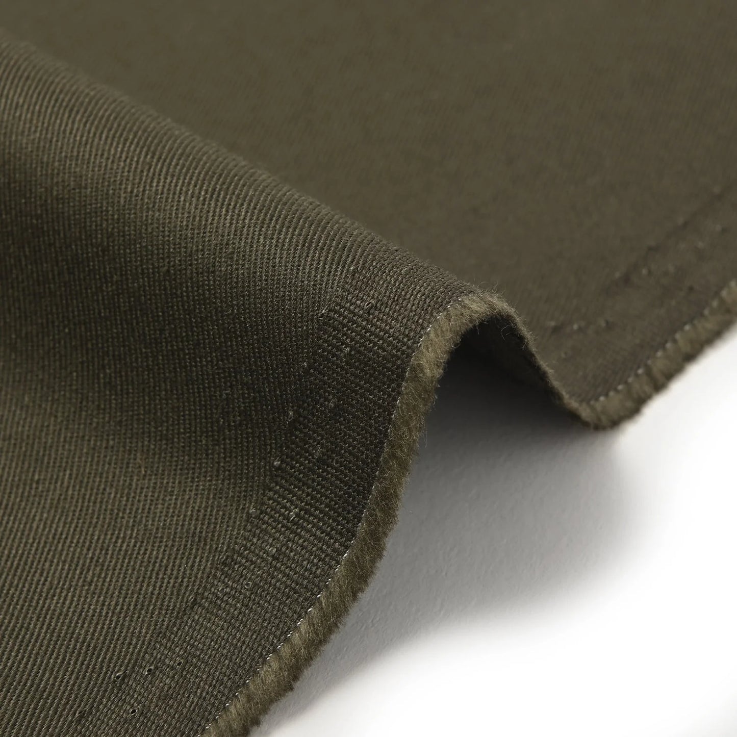 Kokka - Khaki 1F - Organic Cotton Twill