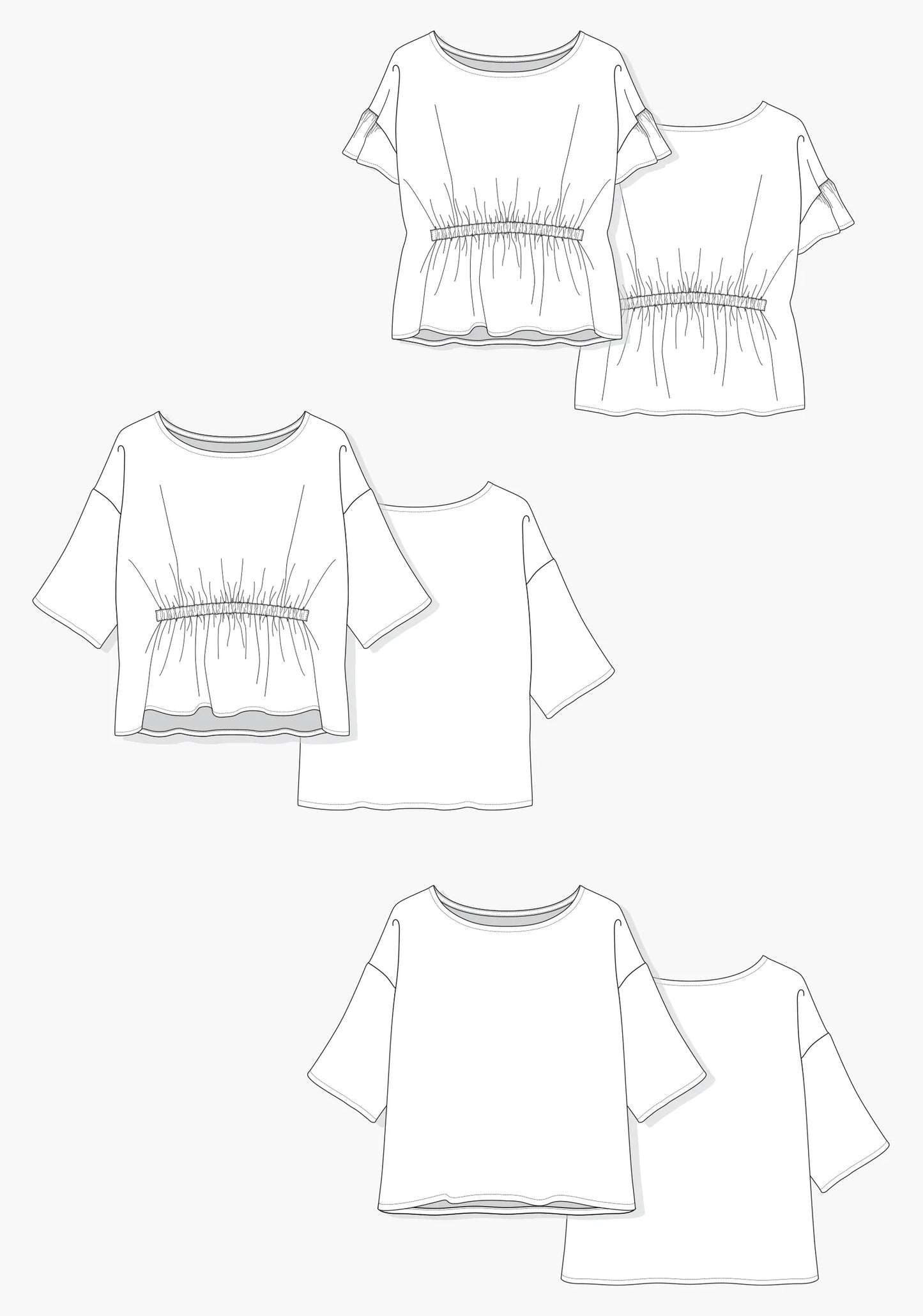 Corin Blouse / Shirt Pattern - 0-18 - Grainline Studio