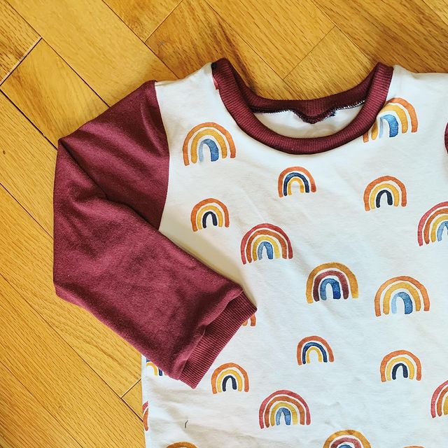 Bamboo/Cotton Stretch Jersey - Burgundy