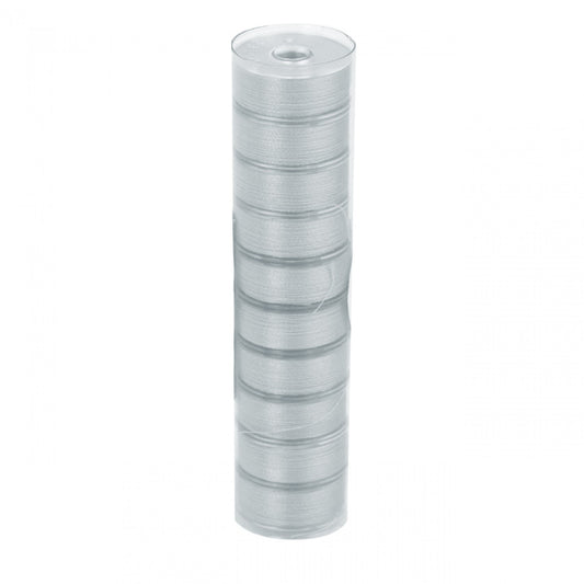 Fil-tec - Clear-Glide Pre-wound Class L 115yd Bobbins Light Gray - 10 Count