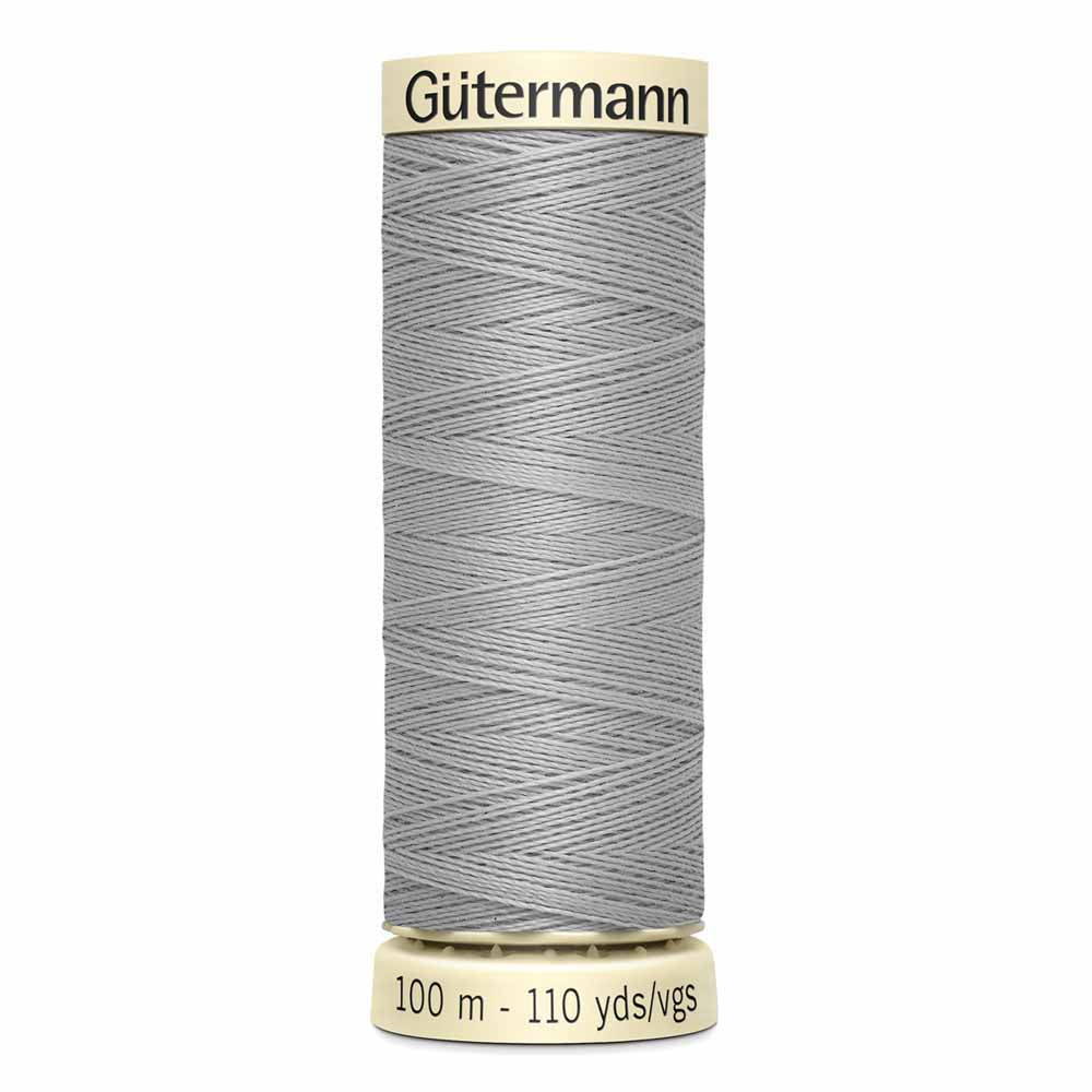 Gütermann Sew-All Thread 100m - Mist Grey Col.102 - Riverside Fabrics