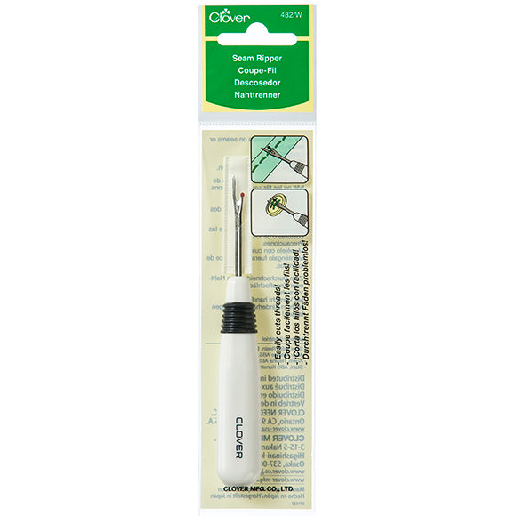 CLOVER - Seam Ripper White Plastic