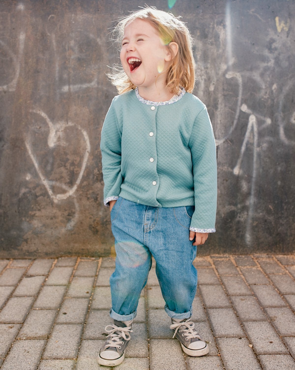 Ikatee - VEGA cardigan - Baby 1M/4Y- Paper Sewing Pattern