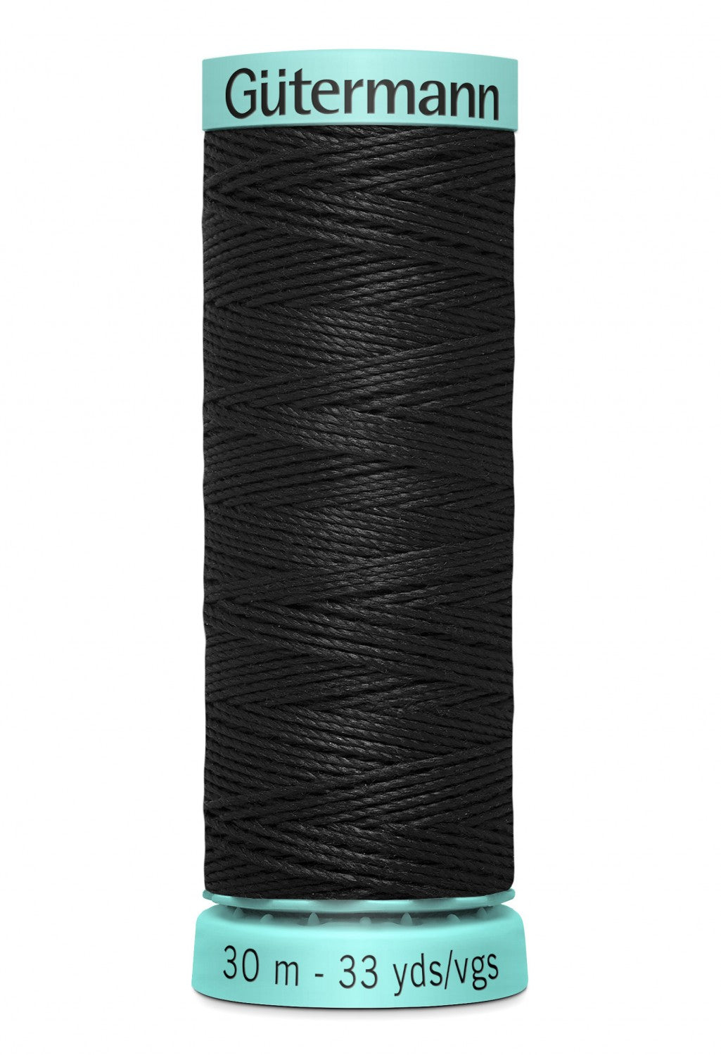 Gütermann 100% Heavy Weight Silk Thread 30m - Black Col.10