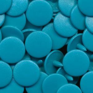 KamSnaps Plastic Snaps B46 Teal Size 20 Matte - Package of 25 Sets