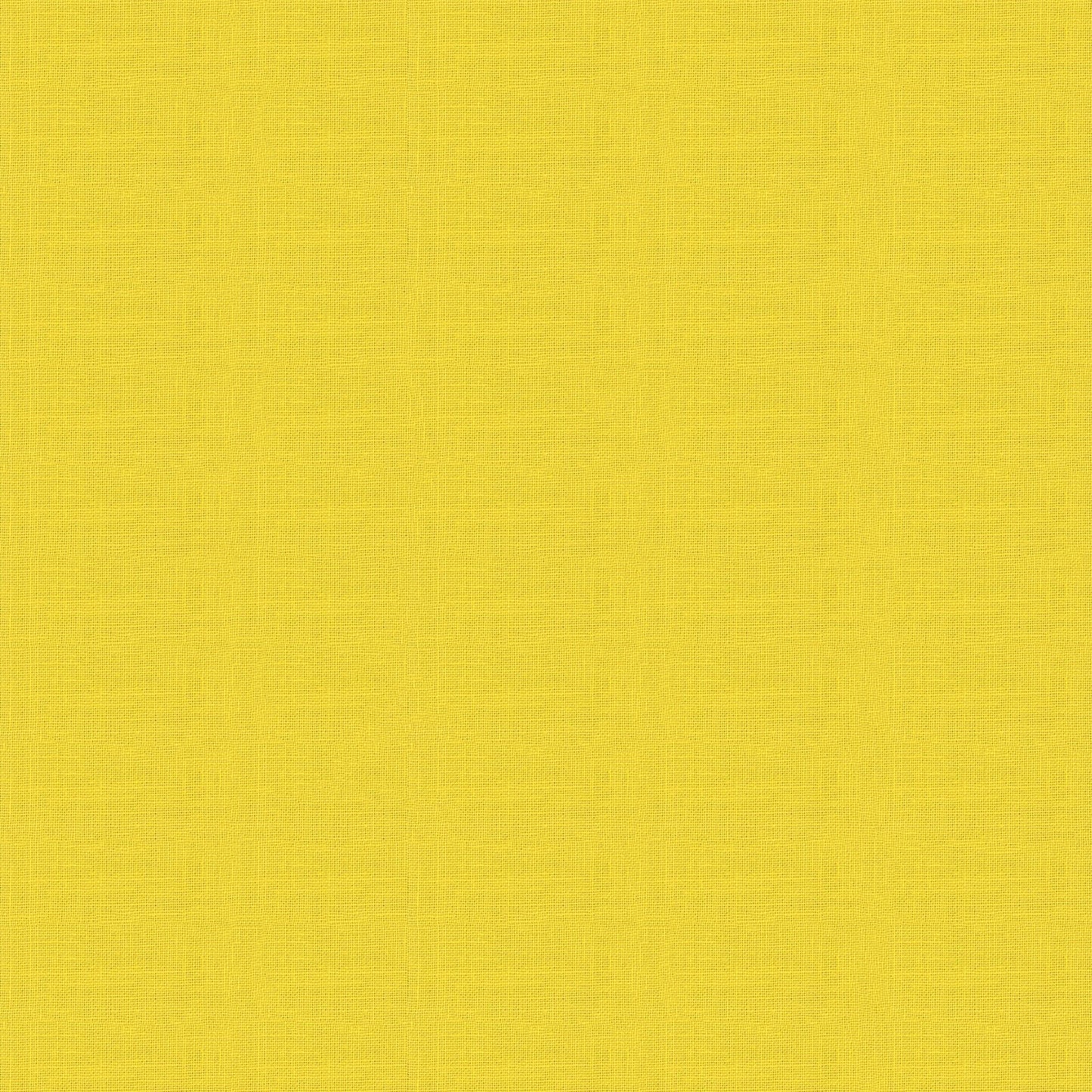 Silky Cotton Solids Japanese Quilting Fabric - Yellow