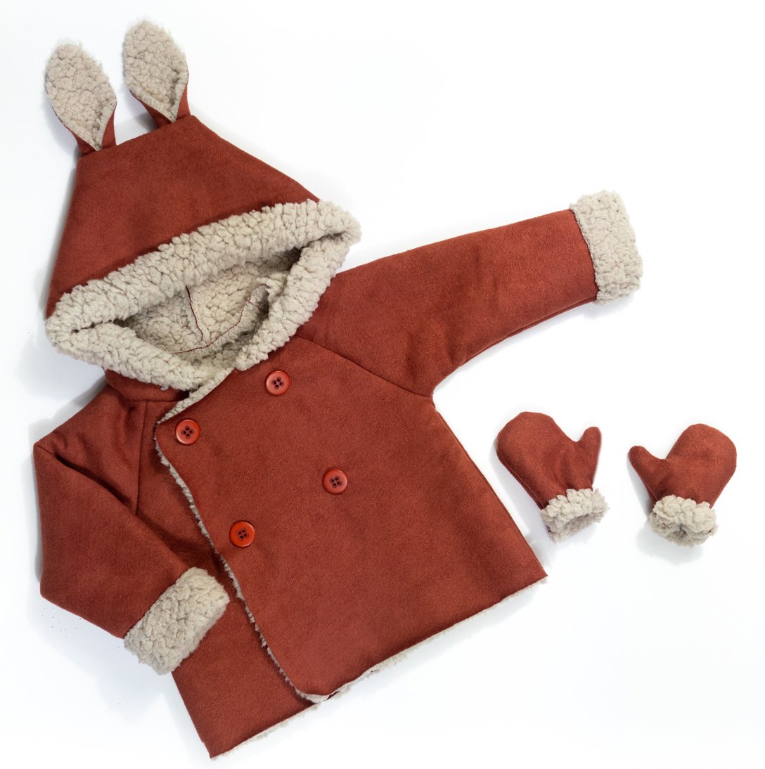 Ikatee - GRAND'OURSE Cardigan - Baby 6M/4Y - Paper sewing pattern