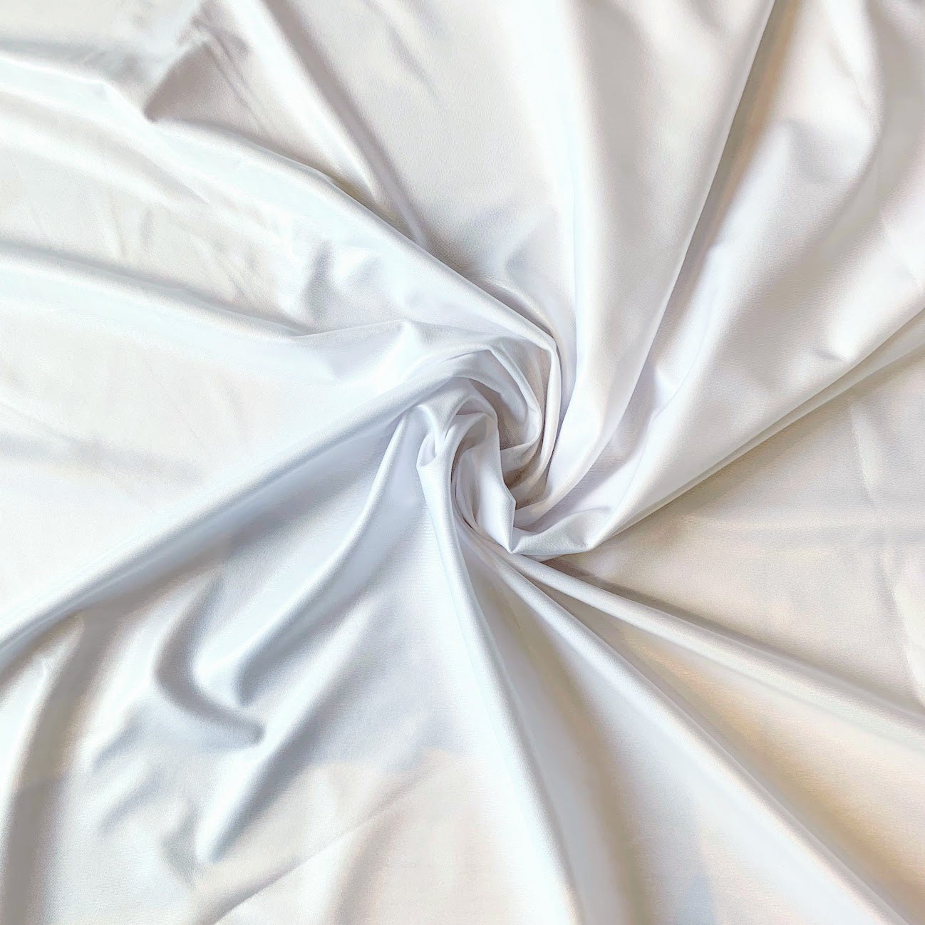 White PUL Fabric Waterproof - Polyurethane Knit - 1/2 Yard - Riverside Fabrics