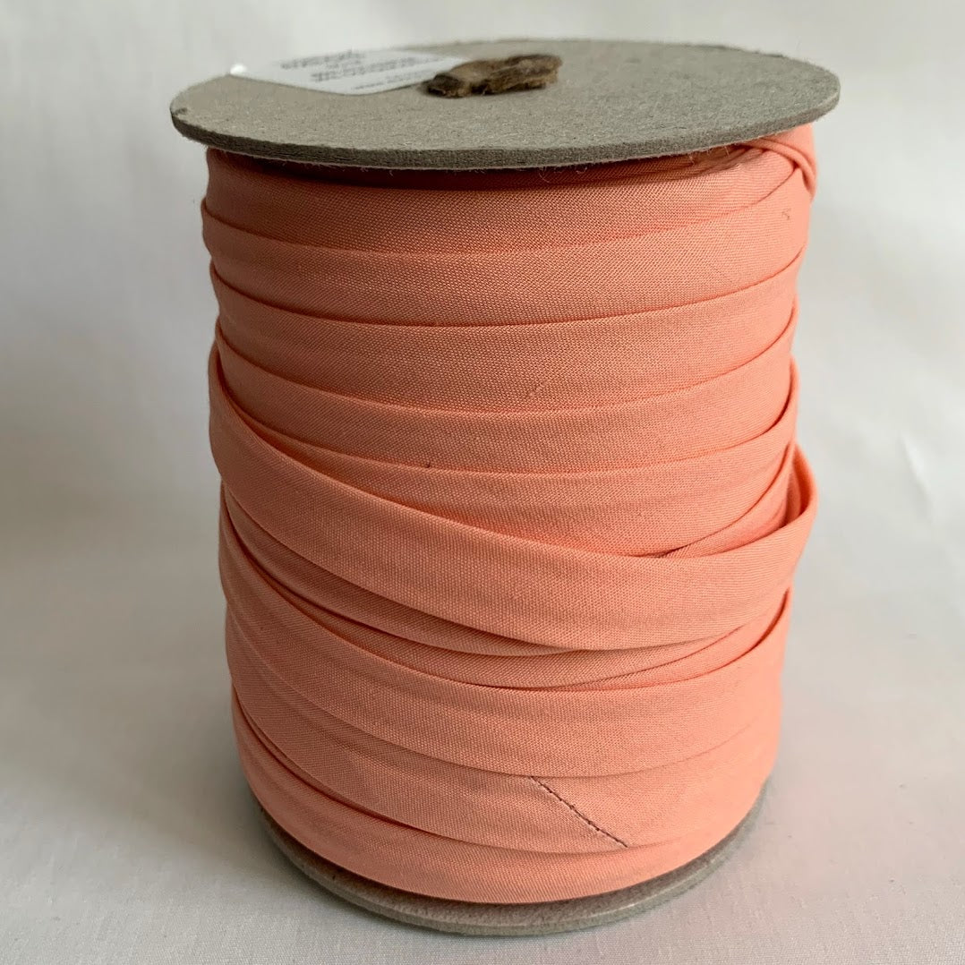 Extra Wide Double Fold Bias Tape 13mm (1/2") - Salmon Pink