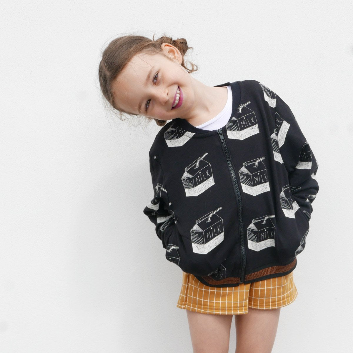 Ikatee - JULES Sweat Bomber - Kids 3-12Y - Paper Sewing Pattern