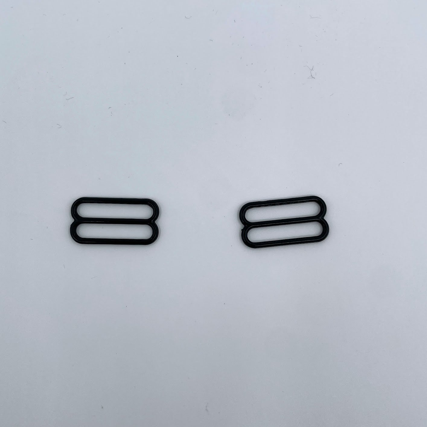 Flexible Plastic Rings and Sliders for 20mm Bra Elastic - per Pair