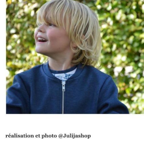 Ikatee - JULES Sweat Bomber - Kids 3-12Y - Paper Sewing Pattern
