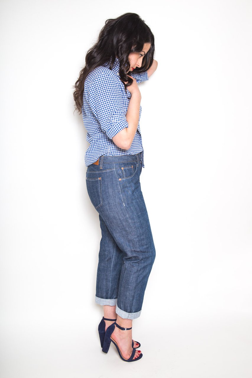 Morgan Boyfriend Jeans - By Closet Core Patterns