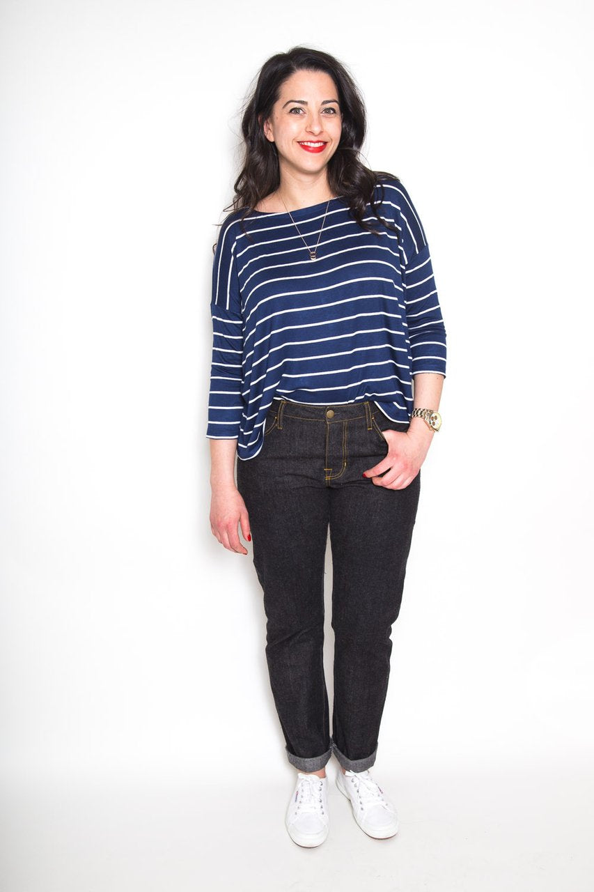 Morgan Boyfriend Jeans - By Closet Core Patterns
