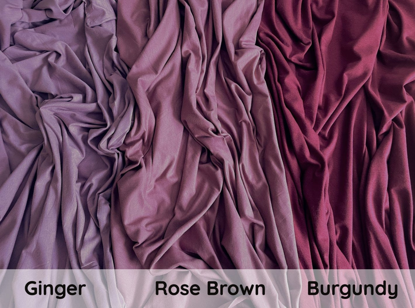 TENCEL™ Lyocell Organic Cotton Spandex Jersey - Rose Brown