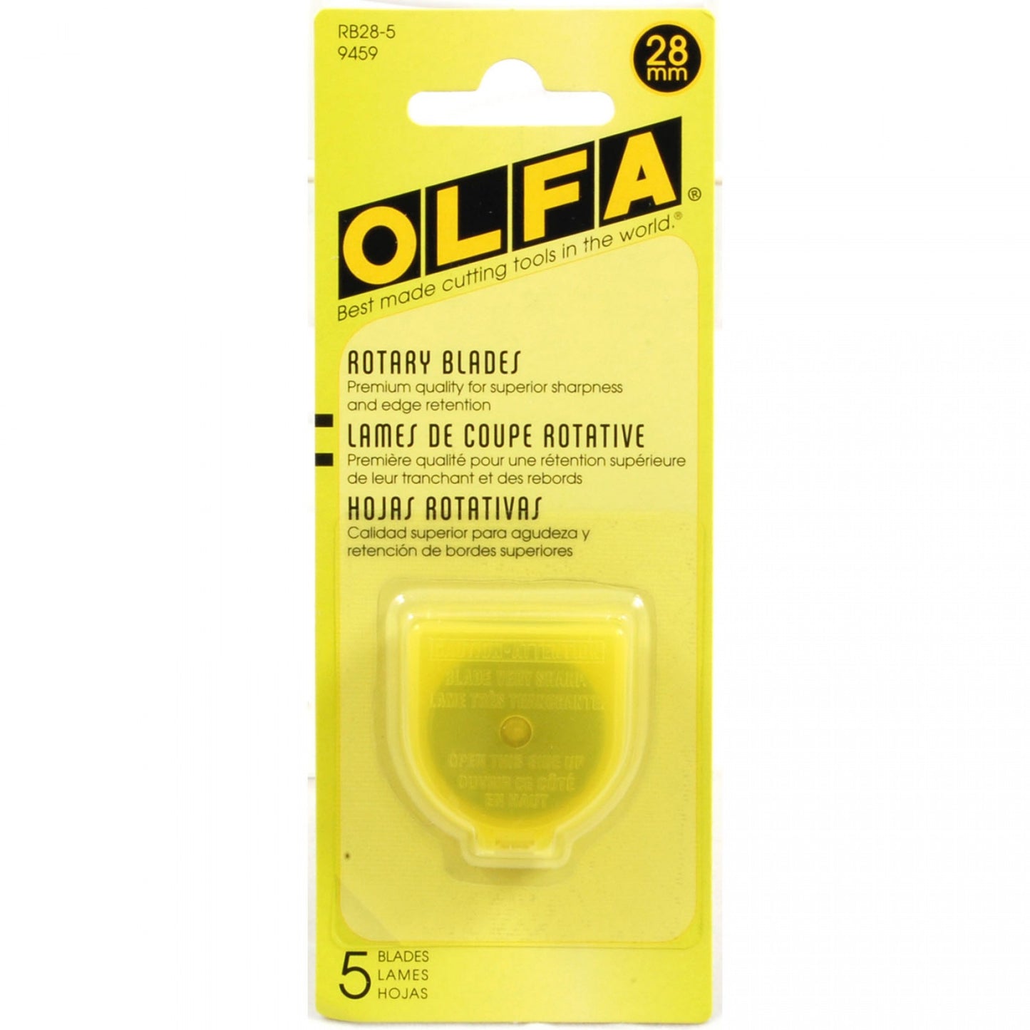 Olfa - 28mm Tungsten Tool Steel Rotary Blades - 5 pack