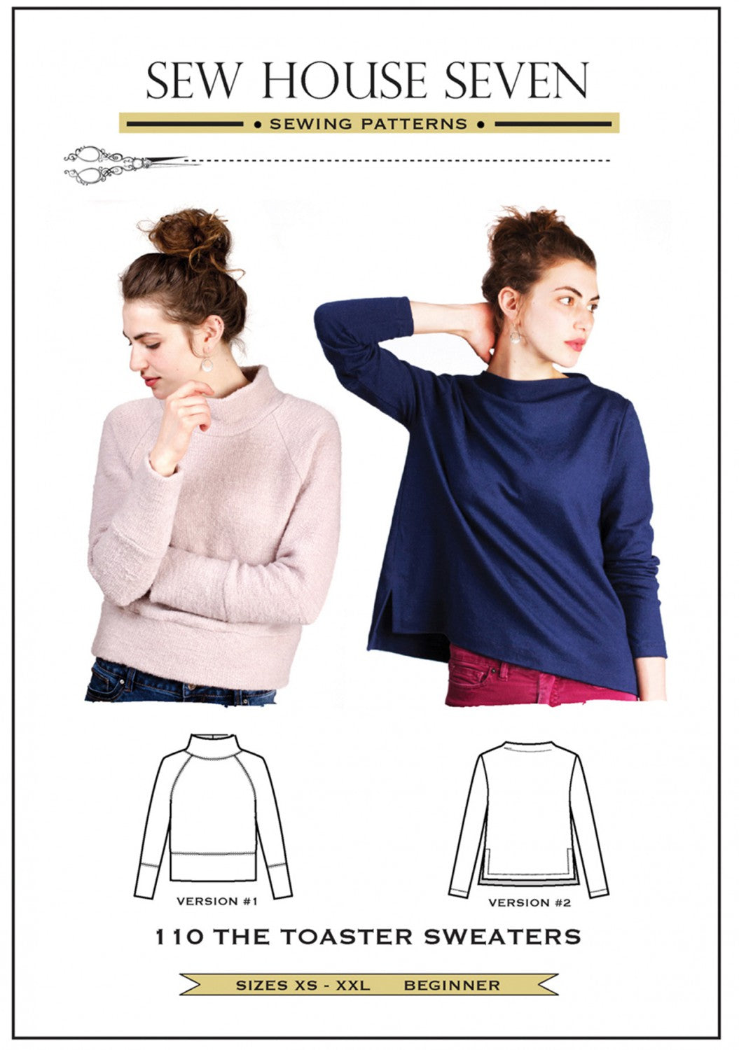 Sew House Seven - 110 - Toaster Sweaters - size 0 - 20