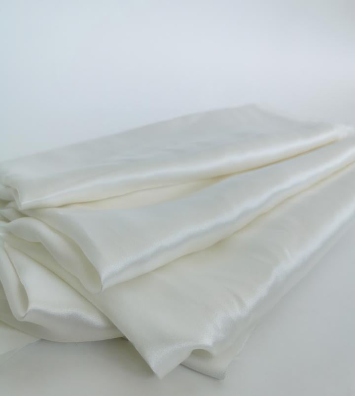 Silk Charmeuse - Off White - PFD Natural - 16 Momme - 54"