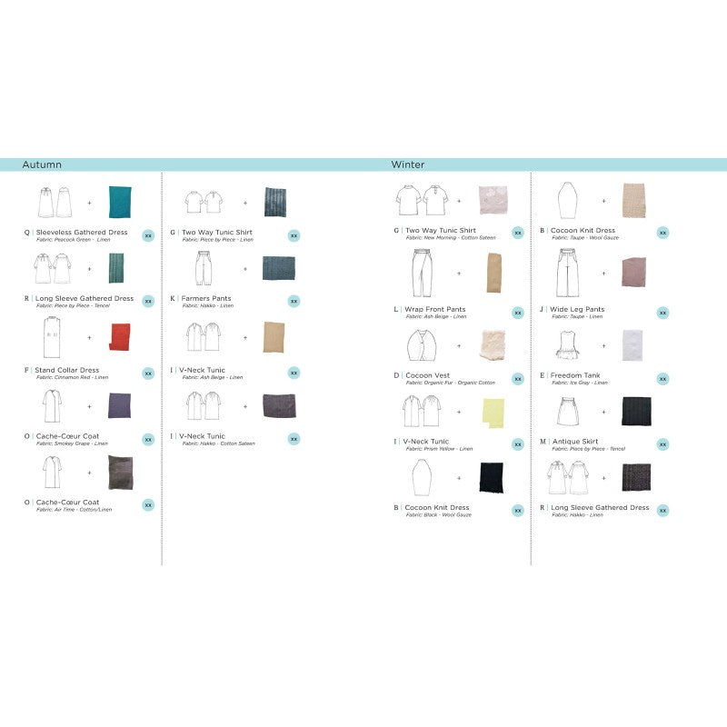 A Year of Sewing With Nani Iro - 18 Patterns to Make & Wear Throughout the Seasons - Naomi Ito