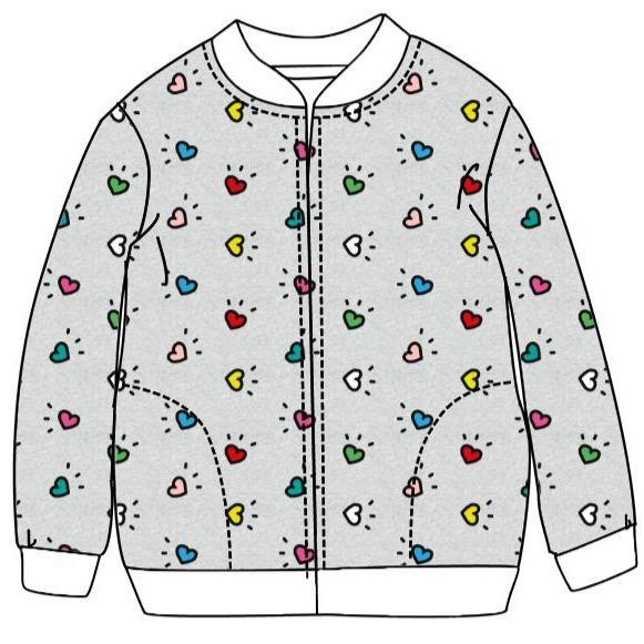 Ikatee - JULES Sweat Bomber - Kids 3-12Y - Paper Sewing Pattern