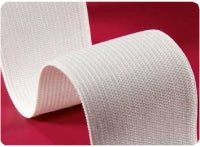 32mm (1.25") Soft Pre-Shrunk Knitted Elastic - White