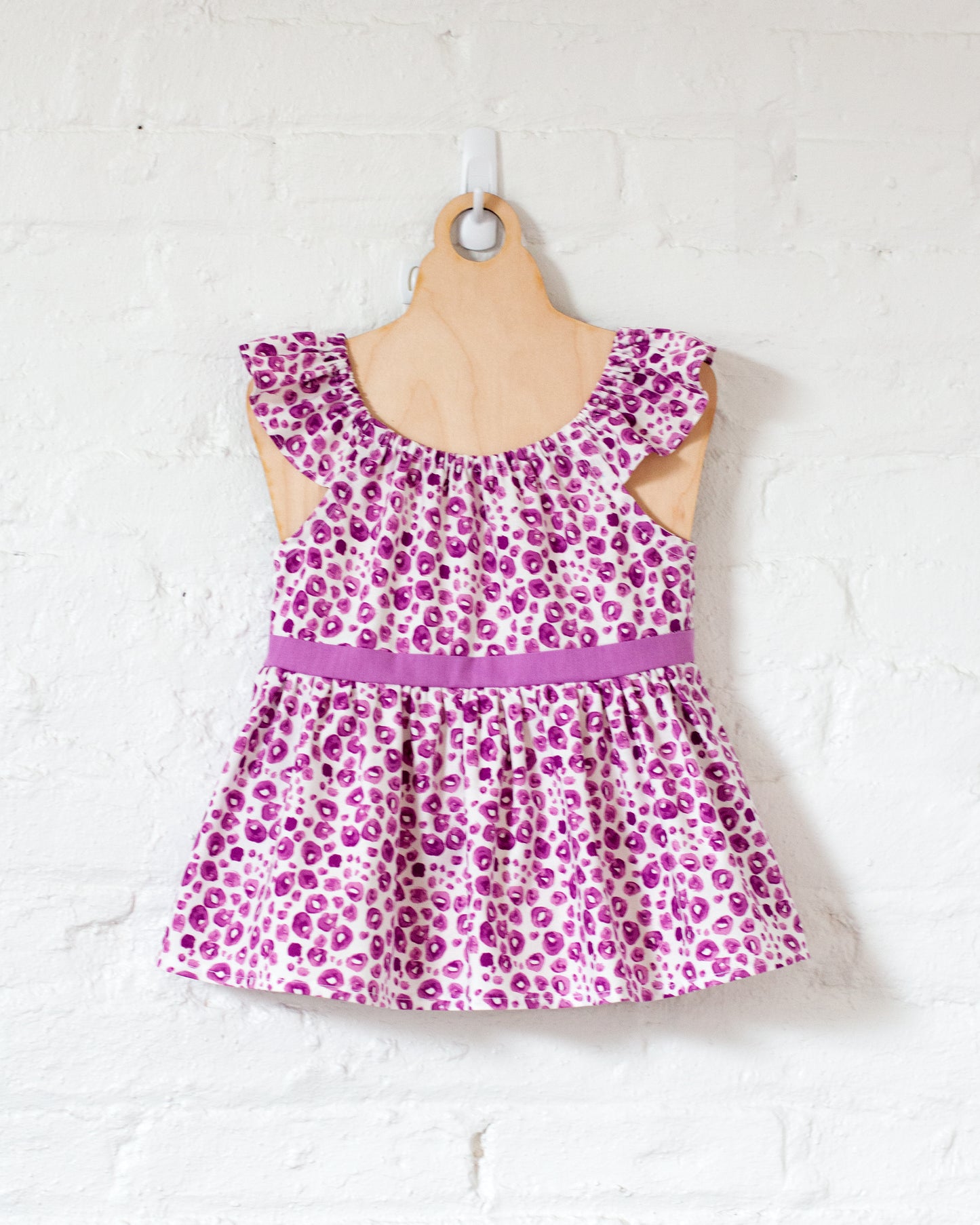 Spotties - Pink Leopard - Organic Quilting Cotton Fabric - GOTS