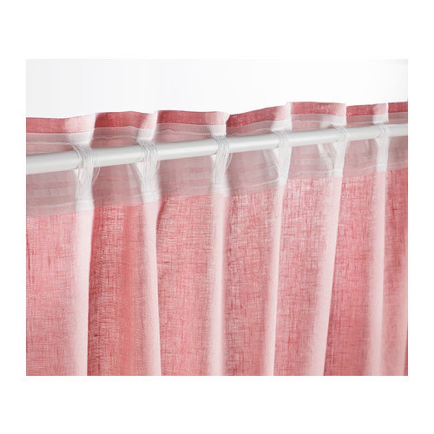 Ikea KRONILL Heading tape, white - 8.5cm x 310cm - 3.3" x 122"