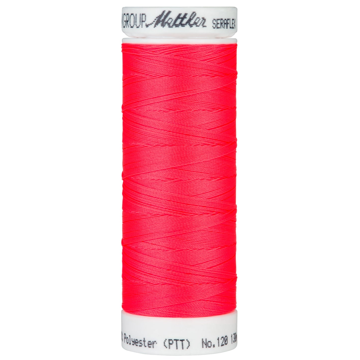 Seraflex - Mettler - Stretch Thread - For Stretchy Seams - 130 Meters - Vivid Coral