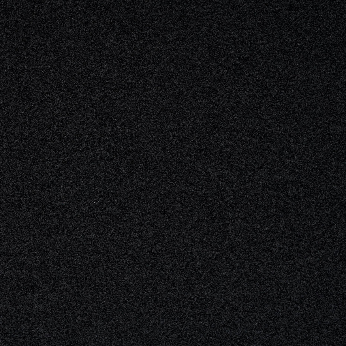 100% Cashmere Double Cloth Splittable Coating - Black - Designer Deadstock - Made in Italy