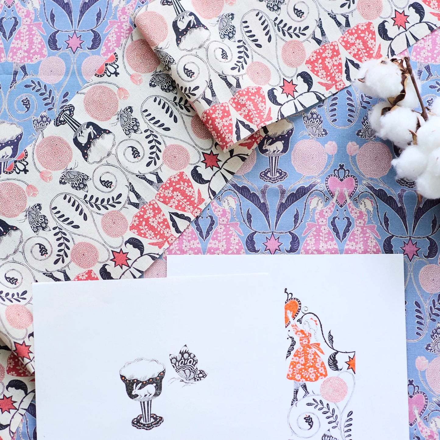 Sanae Sugimoto - Afternoon Fun - 2A - Cotton Linen Sheeting