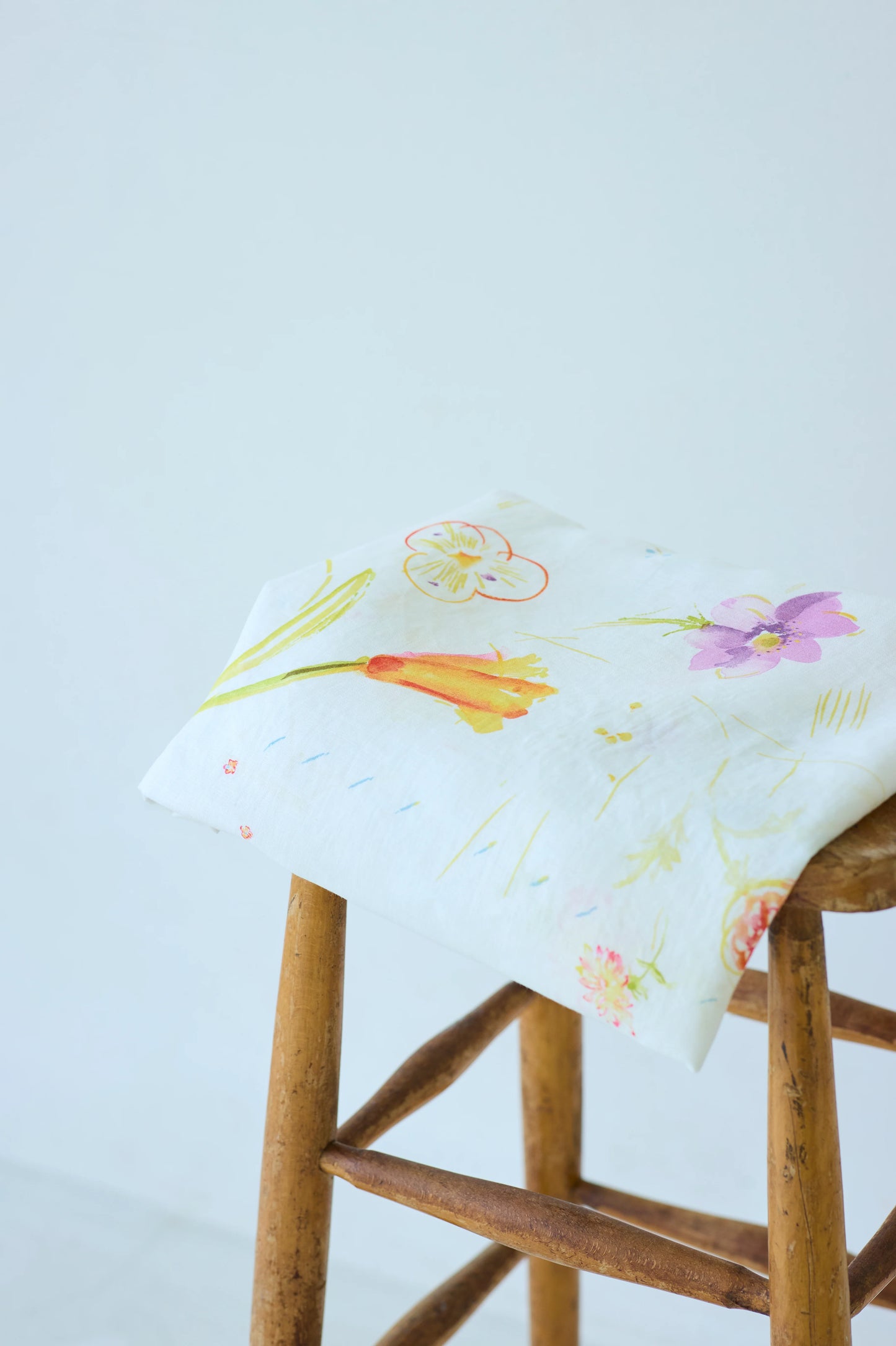 nani IRO - Hana no toki niwa - 1A - Organic Cotton Double Gauze
