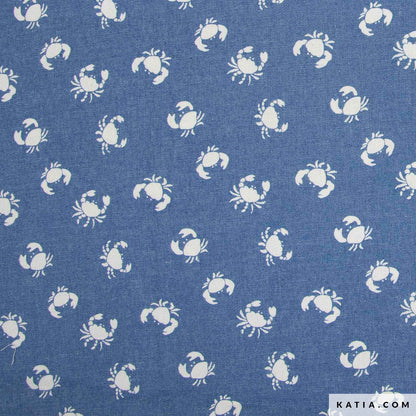 Denim Crabs - Blue