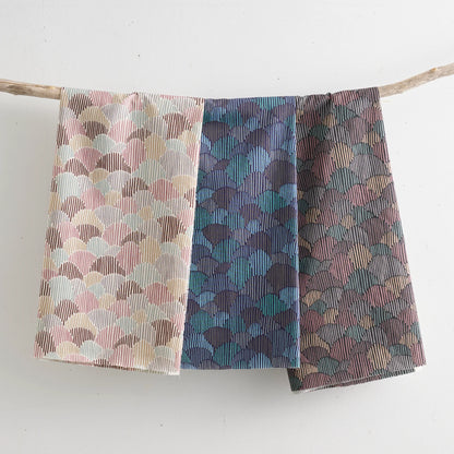 Pathway by Bookhou - Scallops - 3A - Cotton Linen Fabric