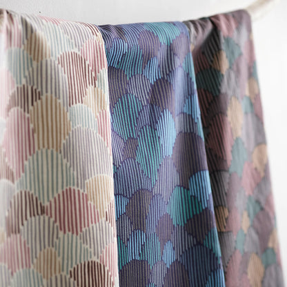 Pathway by Bookhou - Scallops - 3C - Cotton Linen Sheeting Fabric