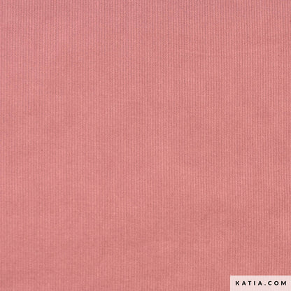 16" Remnant - Baby Pink Solid - Micro Corduroy