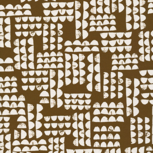 Ridge - Brown - Imprint - GOTS Organic Cotton