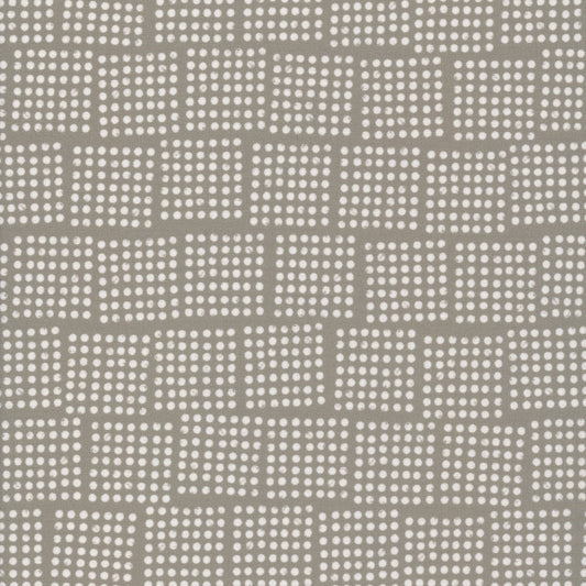 Domino - Grey - Imprint - GOTS Organic Cotton
