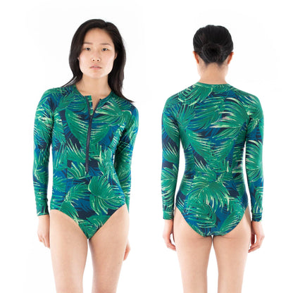 Jalie - 4013 - ZOE Long-Sleeve Rashguard Swimsuit